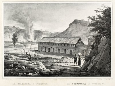 Solfatara Volcano, Pozzuoli by Giacinto Gigante